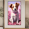 Puppy-Paint By Numbers Acrylic Painting 40*70CM