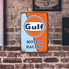 Racing Team Gulf - Vintage Metal Signs - 20*30cm/30*40cm