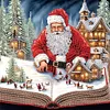 (US Local)4Pack Xmas-Special Shaped Diamond Painting Kit(30x30cm)