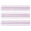 3pcs Cross Stitch Row Line Board PC 37-Hole Winding Board for DIY Sewing Storage