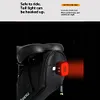 Bicycle Under Seat Bag Bike Strap-On Saddle Bag Bike Seat Bag for Outdoor Riding