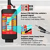 WOYO CTB007 PRO OBD2 Break Out Box, Digital 16 PIN LCD Vrms Data, 9V-32V Automotive Diagnostic Tool, ECU Testing Tool