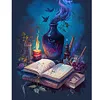 (US Local)4pcs Paint By Numbers Kit On Canvas DIY Oil Art Magic Potion Picture 40x50cm