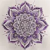 Diamond Painting-DIY Crystal Rhinestone Mandala Snowflake