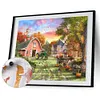 Village Scenery - Paint by Numbers Acrylic Painting 40x50cm