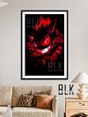 Bloody Gengar Decorative Painting - Pokemon - BLK Studio