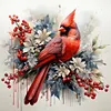 (Stamped/Counted) Cardinal Bird- 11CT Cross Stitch 40*40cm