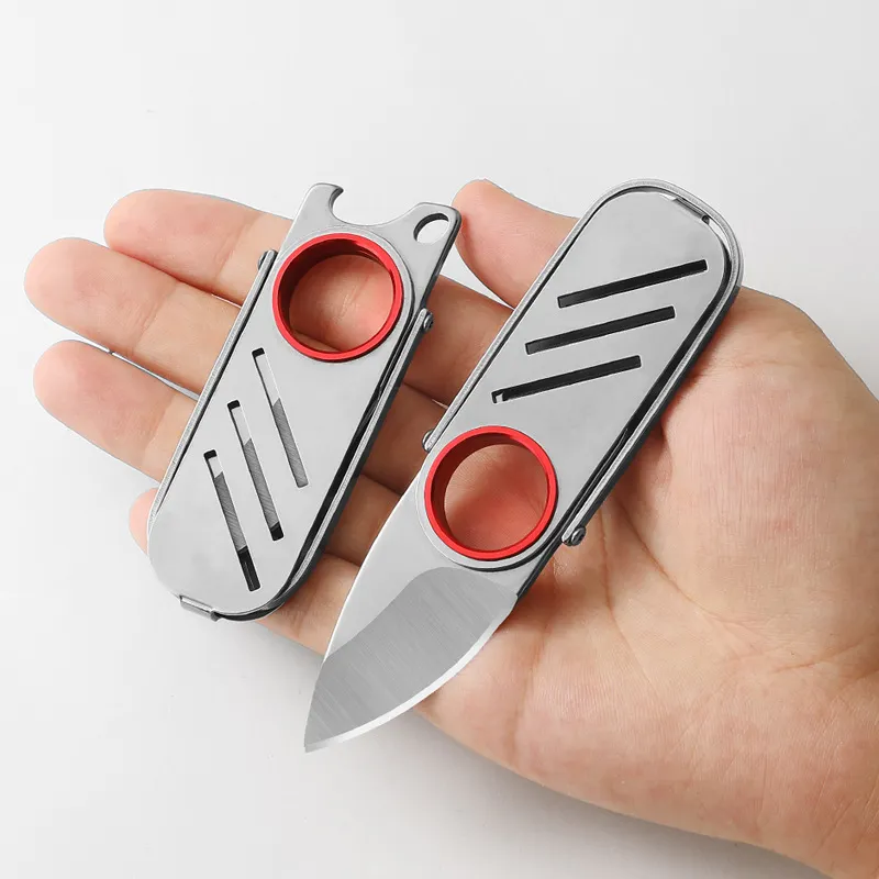 BG outdoor belt knife portable camping equipment fruit knife