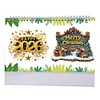2026 DIY Special Shape Desktop Diamond Standing Calendar for Bedroom Living Room
