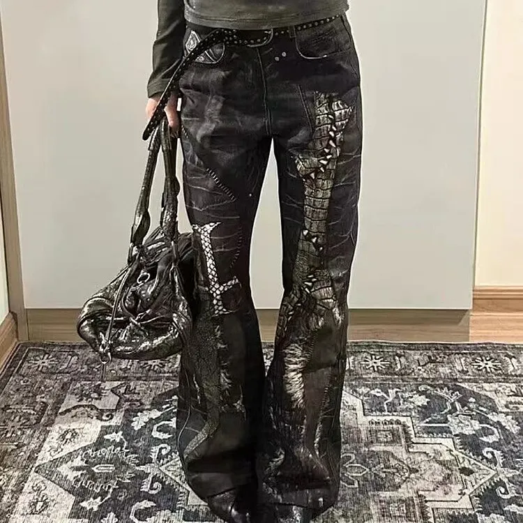 Vintage Wide Leg Pants