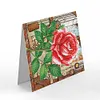 (US Local)8pcs/set  DIY Postcards Flower Diamond Painting Greeting Card Includes Envelope