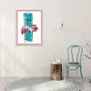 Flamingo - 14CT Stamped Cross Stitch Kit(25x33cm)