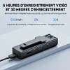 Enregistreur vid&eacute;o et audio 2-en-1 Ultra HD pour le sport