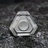 Stainless Steel Heart Of Steel Fingertip Gyroscope Decompression Toy Metal Gyroscope EDC