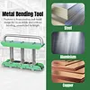 [US Local Warehouse] Sheet Metal Bender One Station Disc Sheet Metal Bending Machine Plate Folding Machine Drip Folding Tool For Rain Diverter & Making Folding Edges