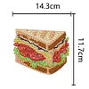 DIY Special Shape Diamond Art Fridge Magnets Sticker Kit(Sandwich)