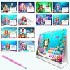 Diamond Painting Mermaid 2027 Paper Calendar Monthly Flip Tabletop Calendar Kit