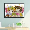 Sleep in Row-14CT Stamped Cross Stitch Kit(23*21cm)