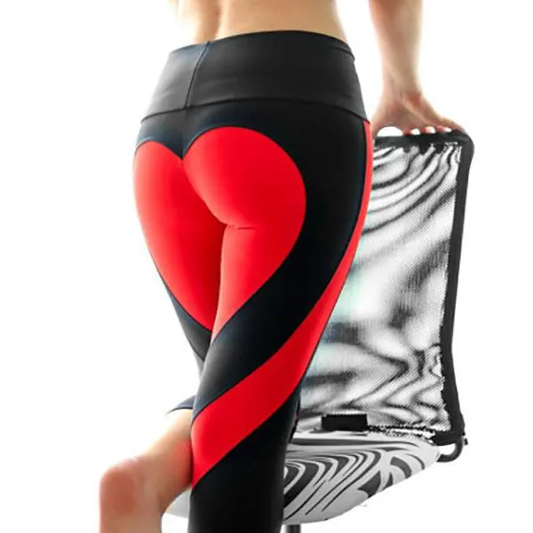 Love Stitching Sports Yoga Leggings