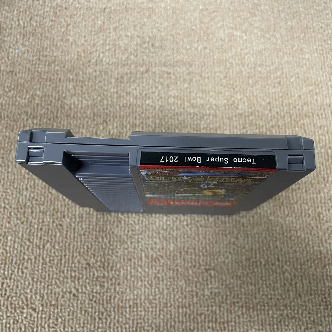 Tecmo Bowl 2017 (32 Teams) NES For Nintendo Entertainment System Console - 8 Bit Game Cartridge