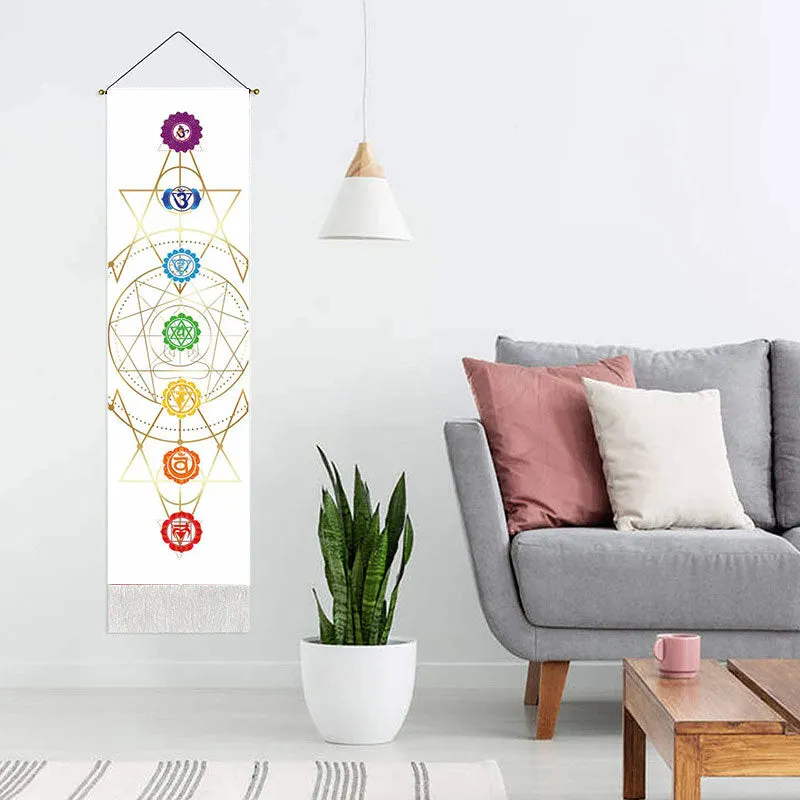Lifelike Snake Wall Hanging Phase Tapestry Bohemia Tarot Tassel Tapestry Boho Mandala Art Tapestries For Bedroom Office Decor