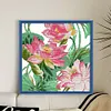 Lotus-14CT Stamped Cross Stitch 42*42cm/16.54*16.54in