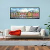 Victoria Wharf-Full Embroidery 3 Strands 11CT Stamped Cross Stitch-100*37CM-Large Size