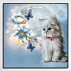 Diamond Painting -DIY Round Drill Cat