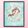 【Limited Stock Sale】Princess Jasmine-11CT Stamped Cross Stitch 40*50cm/15.75*19.69in