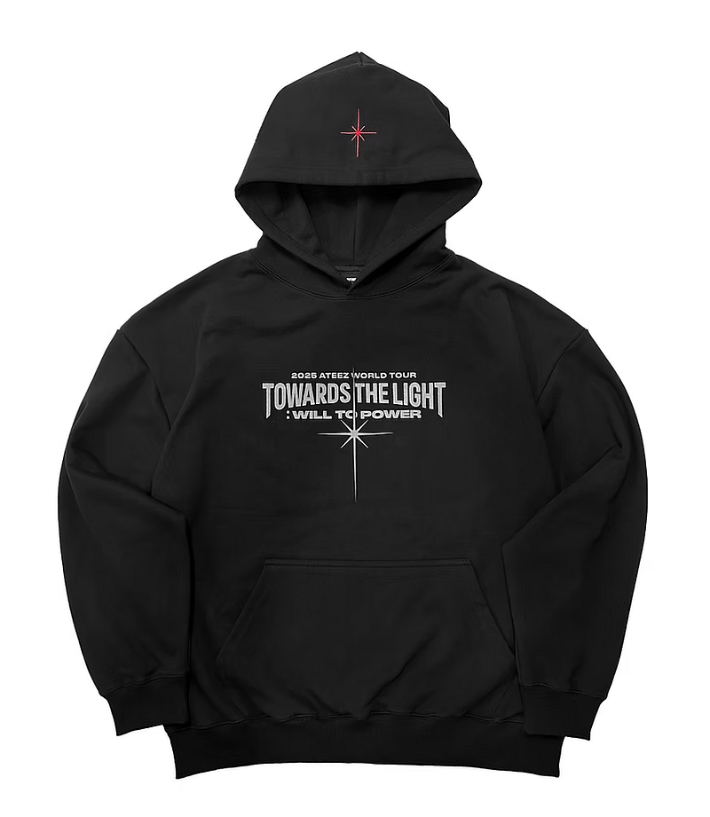 ATEEZ 2025 World Tour Towards the Light: Will to Power Europe Hoodie