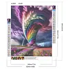 Colorful Clouds-Full Round Diamond Painting 50*60CM
