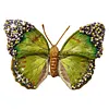 DIY Embroidery Sewing Craft Brooch Clothes Decoration Embroidery Butterfly Lapel Pin for Backpack Pants T-Shirt Jacket Bags Dress Jeans