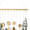 (Finished Product)Artificial Eucalyptus Wall Decor Fake Greenery Leaves Boho Wall Decor Imitation Eucalyptus Leaf Ornament for Bedroom Kitchen Dining Room Bathroom
