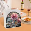 Acrylic Napkin Holder Diamond Painting Kit for Home Table Decor (Flowers)