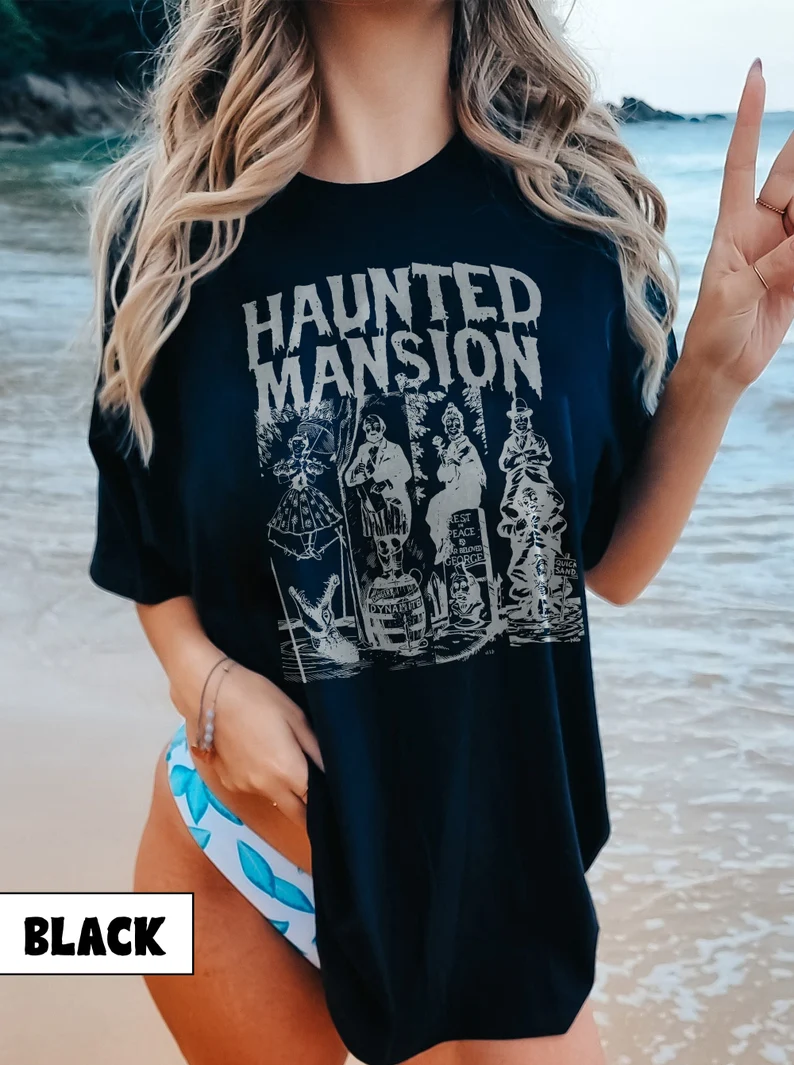 Comfort Colors&reg; Vintage The Haunted Mansion shirt