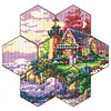 7pcs Crystal Drink Coasterss Diamond painting jewelry