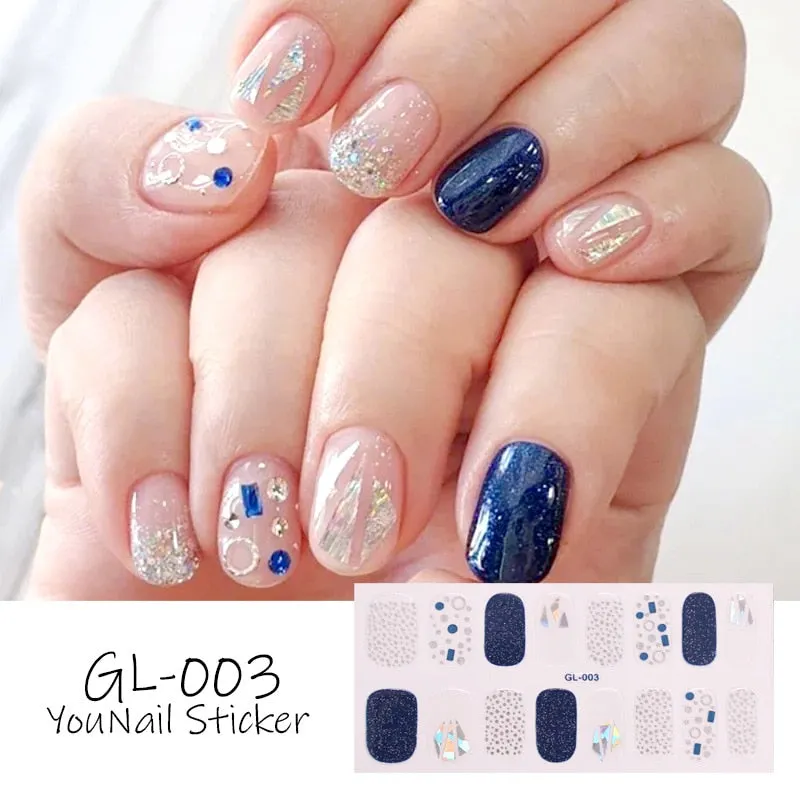 Three Sorts 0f Nail Stickers Nail Wraps DIY Full Cover Nail Stickers Novidades Designer Nail Decals Nails Sticker Designer