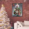 Bougie Ambiance De No&euml;l-Peinture Diamant De Forme Sp&eacute;ciale-30*40CM