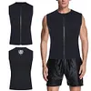 Men Wetsuit Top 3mm Neoprene Wetsuit Vest Elastic Swim Vest for Swimming Diving