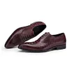 Mens Brown Leather Dress Shoes 