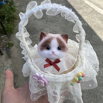 猫のスクイーズ