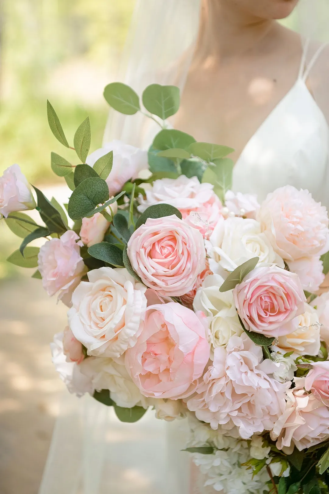 Natural Touch Peony Designer Flower Boxes
