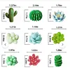 9PCS DIY Craft Molds Aromatherapy Candles Molds for Scented Candles Soaps Making