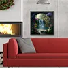 Diamond Painting-DIY Full Round Drill Forest Lake