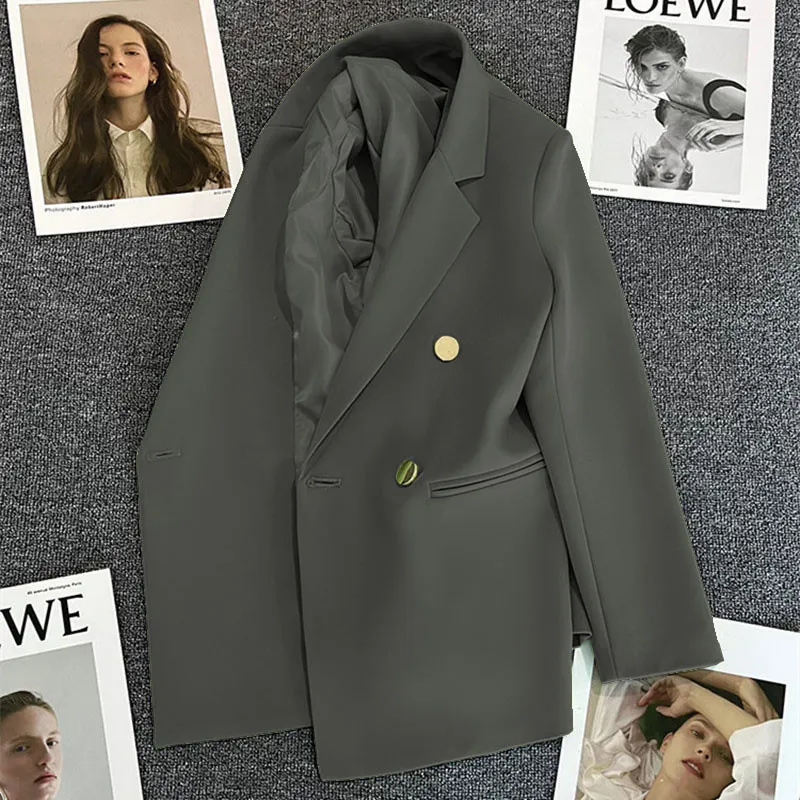 Athvotar Athvotar Fried Street Small Suit Jacket Female 2024 Spring And Autumn New Korean Version Web Celebrity Temperament Small Casual Female
