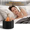 Bonfire Humidifier Large Fog 3D Simulation Flame Humidifier Ultrasonic Essential Oil Aromatherapy Humidifier