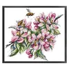 Magnolia And Bee-14CT Stamped Cross Stitch 30*26cm/11.81*10.24in