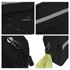 Dog Walking Waist Bag Adjustable Length Dual Handles Pet Supplies (Green)