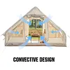[US Local Warehouse] 2 Pack Shade Sail Poles 10FT Outdoor Sun Shade Poles 2.74in Diameter Heavy Duty Metal Post for Deck Patio Outside Backyard