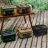 Waterproof Camping Storage Bag & Multi Pocket Outdoor Crossbody Bag(Light Green)